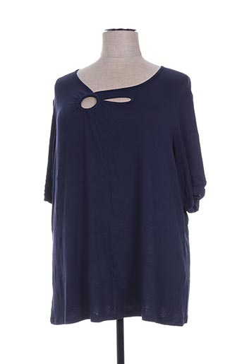 jean marc philippe t-shirts femme de couleur bleu