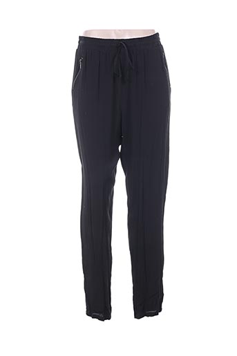 jensen pantalons femme de couleur noir