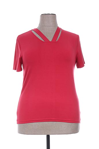 saint charles t-shirts femme de couleur rouge