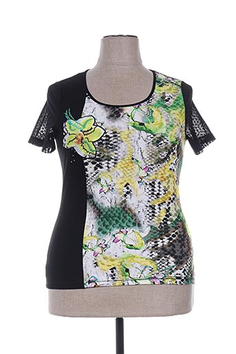 pause cafe t-shirts femme de couleur noir