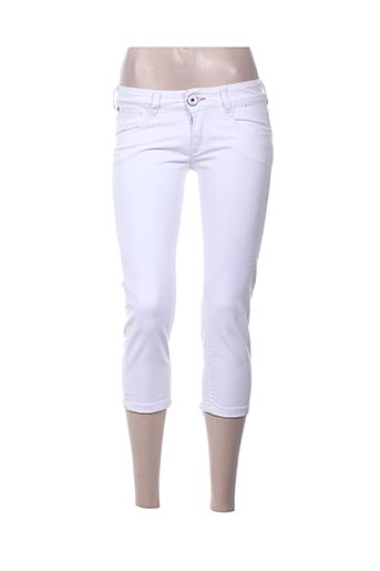 firetrap pantacourts femme de couleur blanc