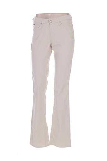 lee cooper pantalons femme de couleur beige