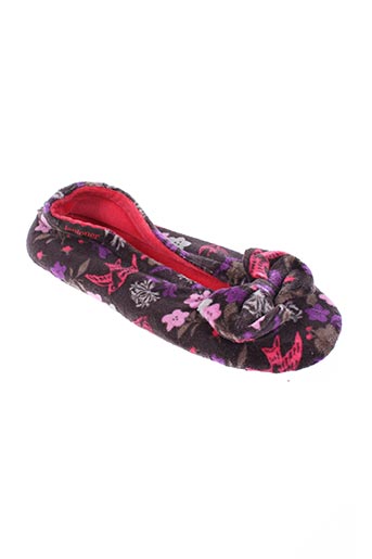 isotoner chaussures femme de couleur violet