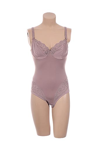 rosa faia lingerie femme de couleur marron