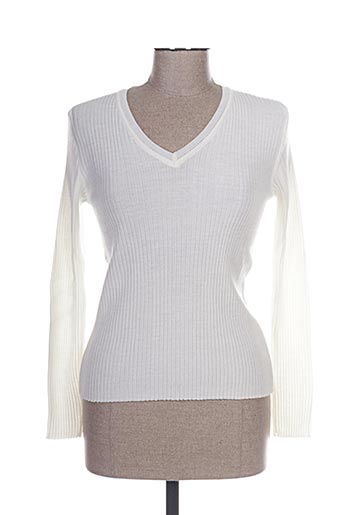 felino pulls femme de couleur blanc