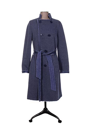 sportalm manteaux femme de couleur bleu