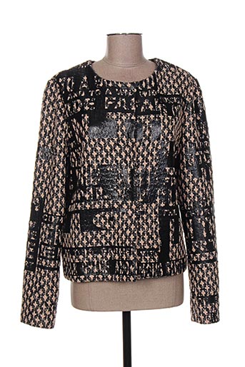 eroke vestes femme de couleur noir