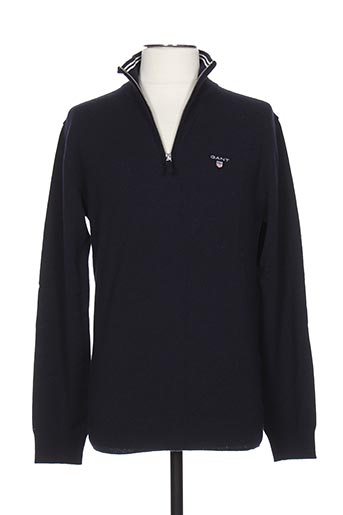gant pulls homme de couleur bleu