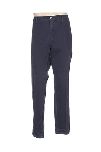 mmx pantalons homme de couleur bleu
