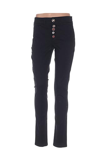 bleu blanc rouge pantalons femme de couleur noir