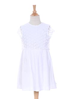 robe blanche ikks fille