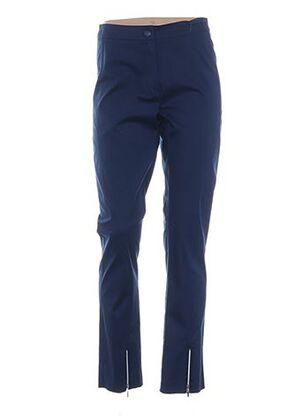Pantalon slim bleu JEAN DELFIN pour femme
