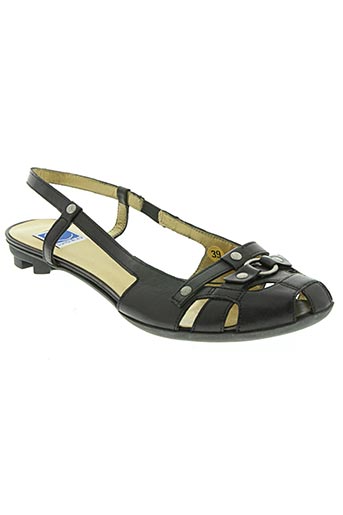 lundi bleu chaussures femme de couleur noir