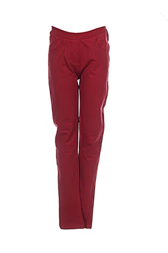 tuc tuc pantalons fille de couleur rouge
