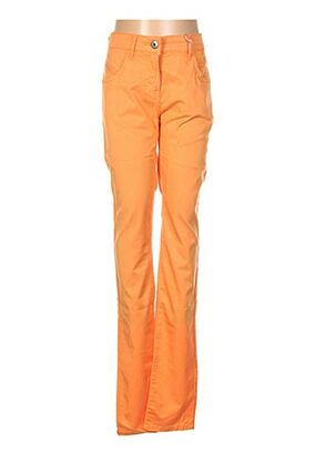 Pantalon slim orange PATRIZIA PEPE FIRENZE pour femme