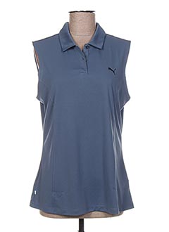 polo puma femme bleu