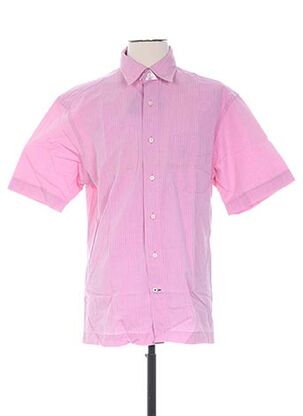 Chemise manches courtes rose ARROW pour homme