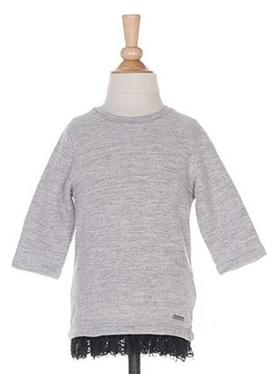 Sweat-shirt gris DSQUARED pour fille