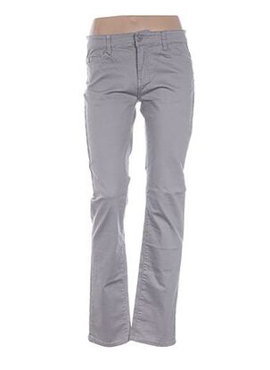 Pantalon casual gris BS JEANS pour femme