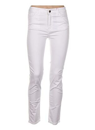 Jeans coupe slim blanc CONCEPT K pour femme