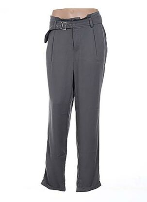 Pantalon casual gris MORGAN pour femme