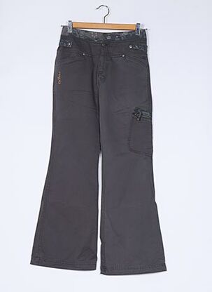 Pantalon casual gris OXBOW pour fille