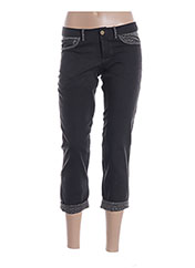 Ema Tesse Pantalon7 8 Femme De Couleur Gris En Soldes Pas Cher 1364063-gris00 - Modzlabel-tag-etiquette-tab-sticker-ticket