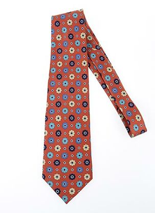 Cravate orange TORRENTE pour homme