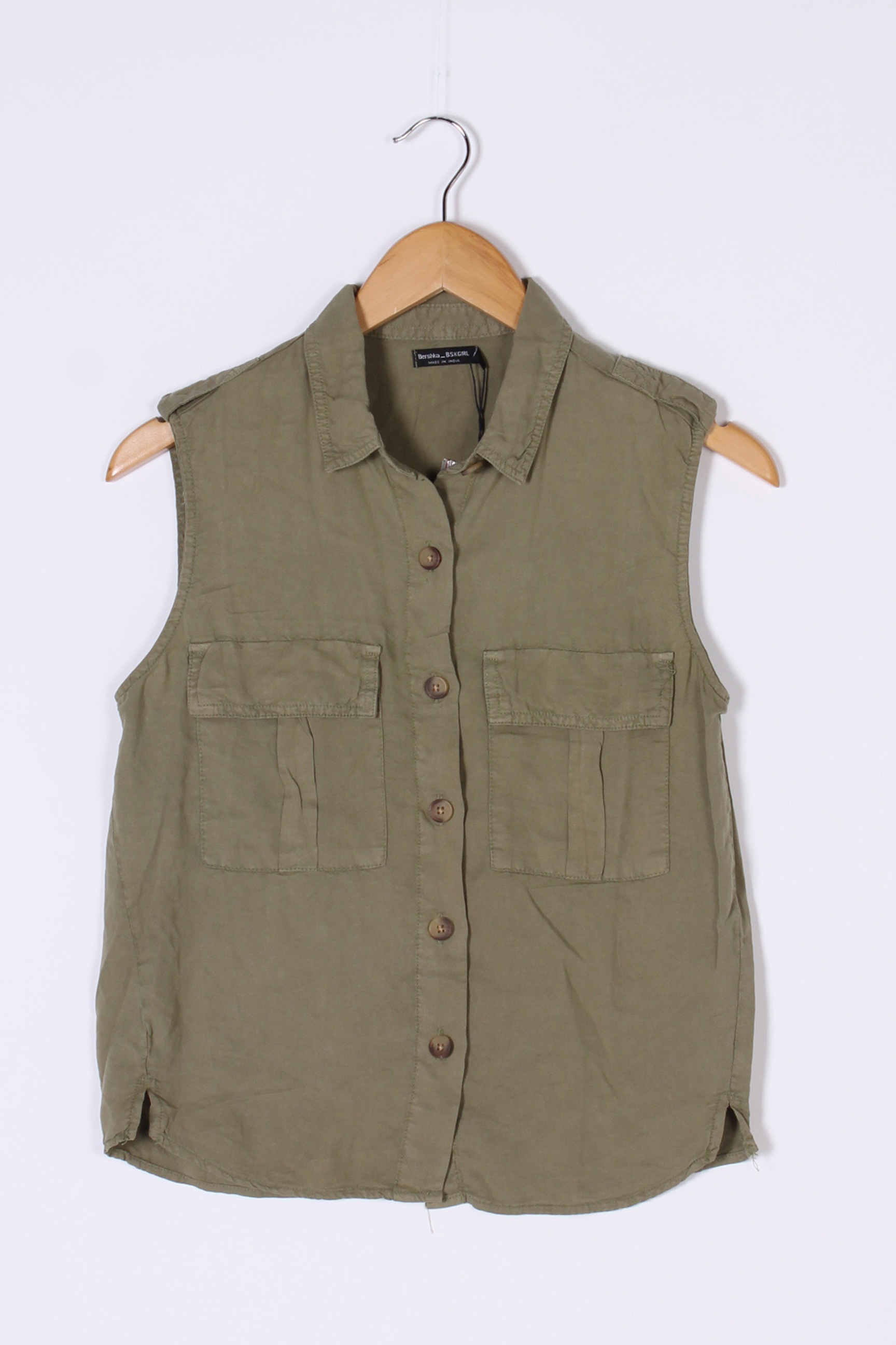 pull sans manche bershka