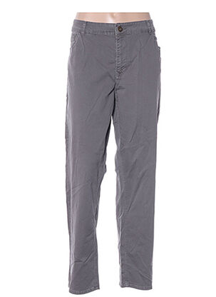 Pantalon droit gris OLIVER JUNG pour femme