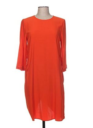 Robe mi-longue orange MANILA GRACE pour femme