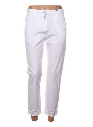 Pantalon droit blanc SANDWICH pour femme
