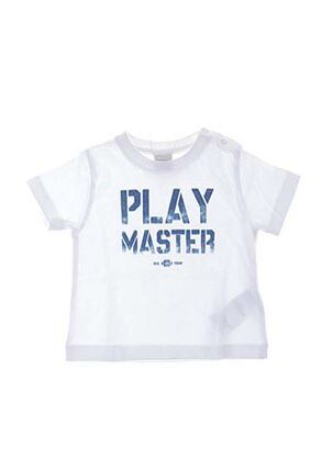 T-shirt manches courtes blanc PLAY'UP pour enfant