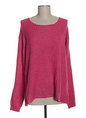 Pull col rond rose BLEND SHE pour femme