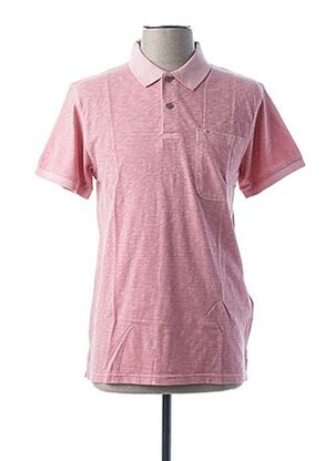 Polo manches courtes rose DOCKERS pour homme