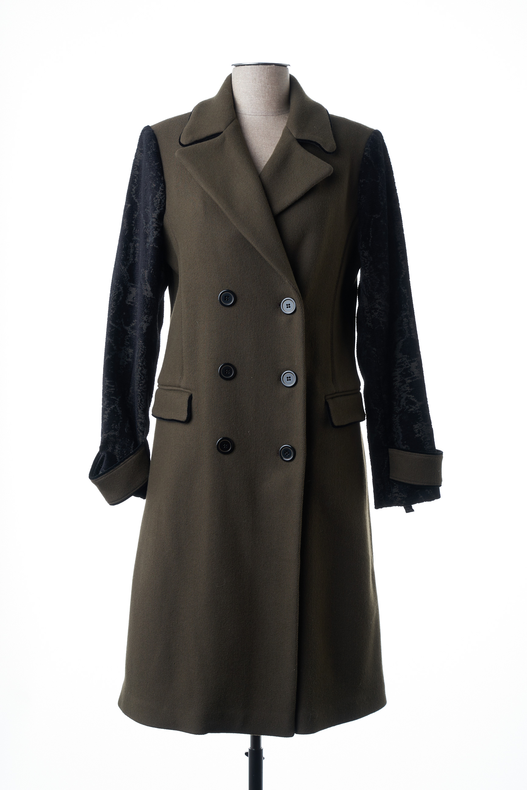 Mason S Manteaux Longs Femme De Couleur Vert En Soldes Pas Basler Manteaux Longs Femme De Couleur Blanc En Soldes Pas