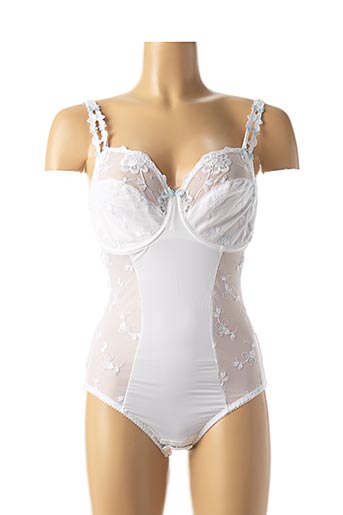 body lingerie blanc