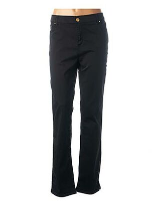 Pantalon casual noir CRN-F3 pour femme