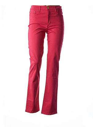 Pantalon casual rouge CRN-F3 pour femme