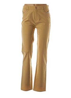 Pantalon casual beige FARFALLA ROSSO pour femme