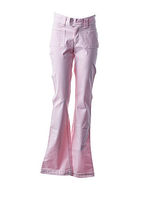 Pantalon casual rose TEDDY SMITH INDUSTRY pour fille