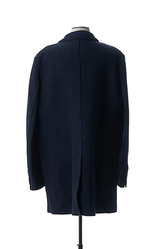 manteau bleu homme