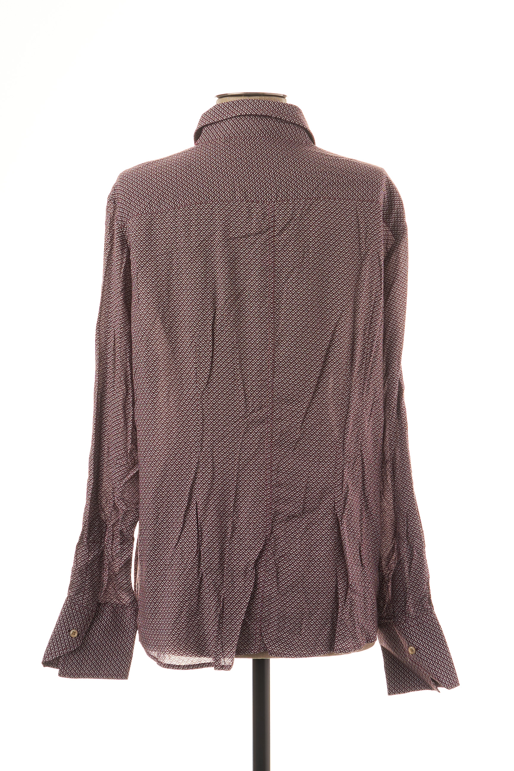 Bruno Saint Hilaire Chemisiers Manches Longues Femme De Couleur Violet