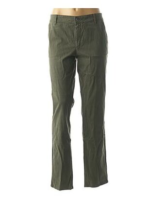 Pantalon droit vert COUTURIST pour femme