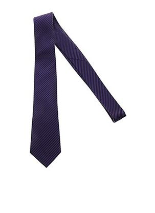 Cravate violet CESARIO pour homme