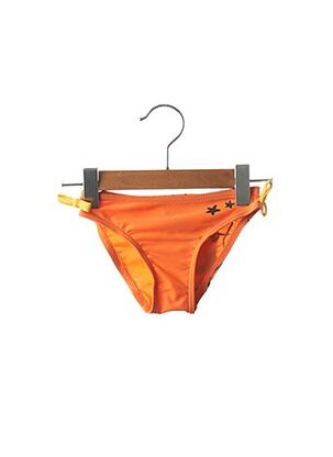 Bas de maillot de bain orange KALAÏS pour fille
