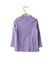 T-shirt manches longues violet ORIGINAL MARINES pour fille seconde vue