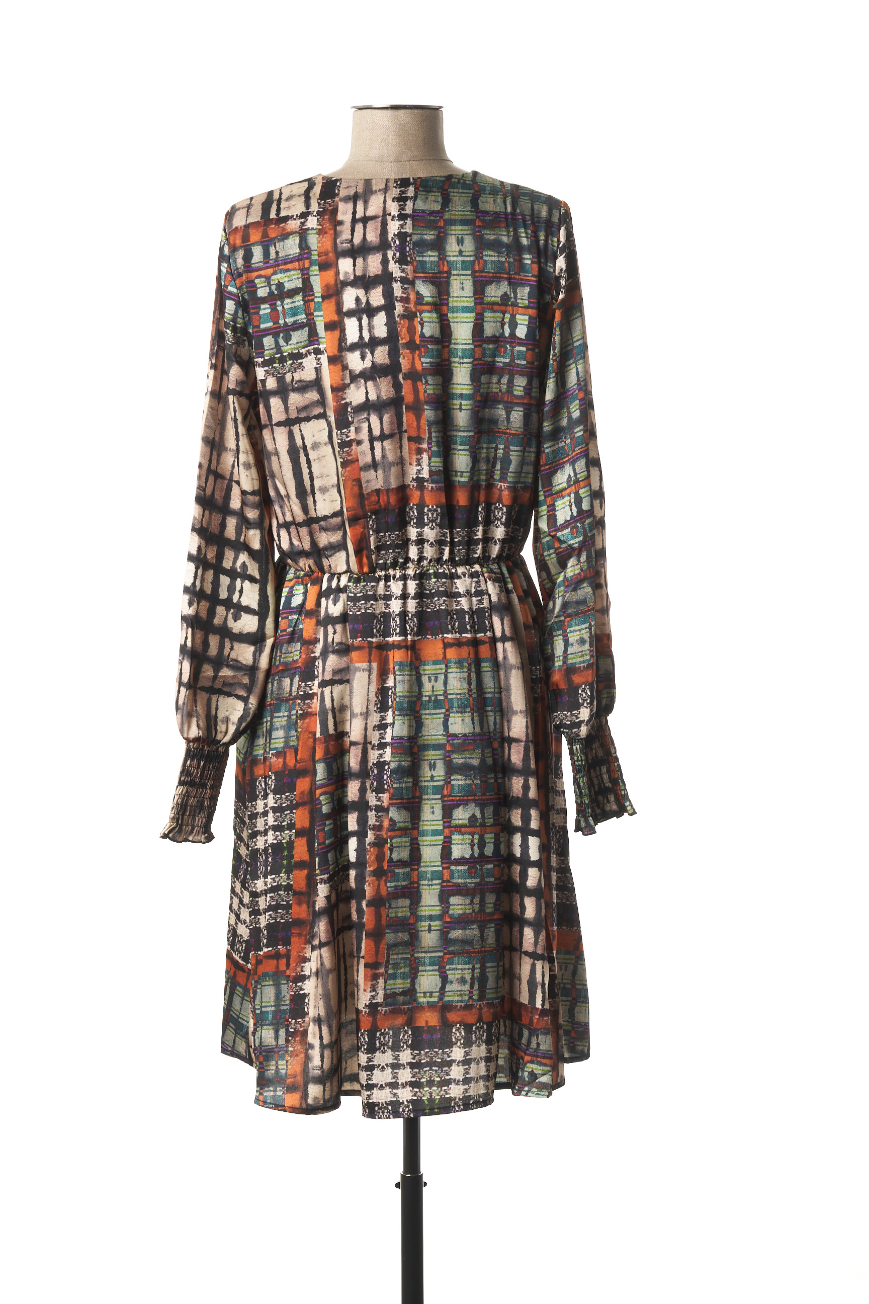 robe orange la fee maraboutee