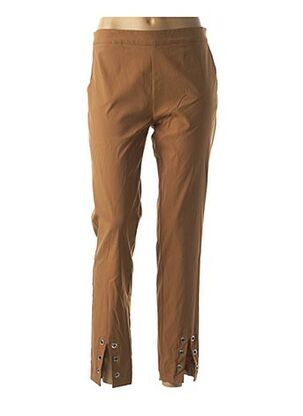 Pantalon casual marron MULTIPLES pour femme