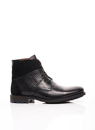 Bottines/Boots noir ERIC FILLIAT pour homme